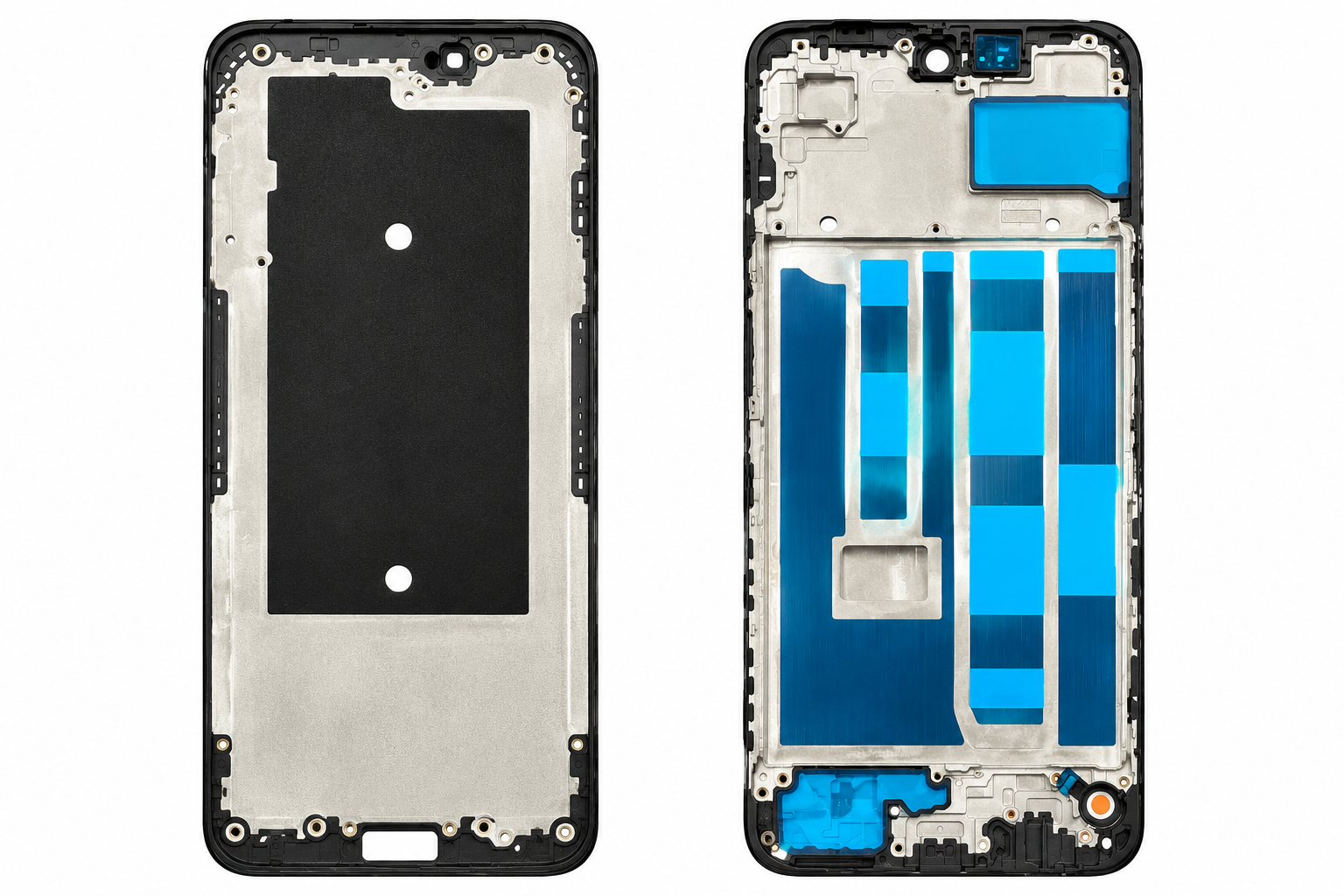 Compatible Replacement for OPPO A3X 5G Middle Frame – Black